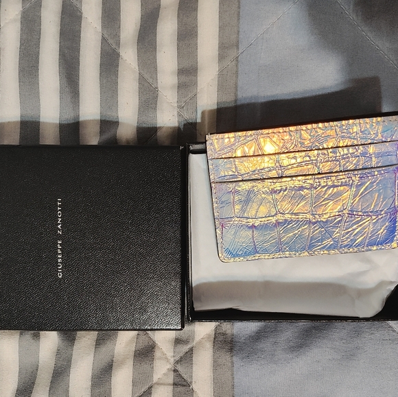 Giuseppe Zanotti Iridescent Card Holder - Picture 2 of 3